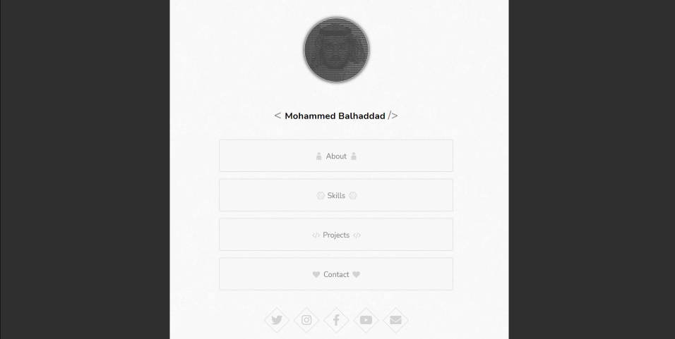 snapshot of the project